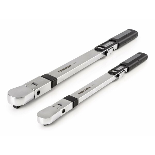 Tekton 3/8, 1/2 Inch Drive 72-Tooth Split Beam Torque Wrench Set (2-Piece) TRQ99902